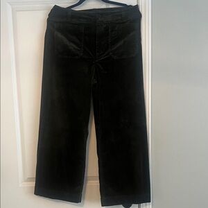 Maeve Black Flare Pants
